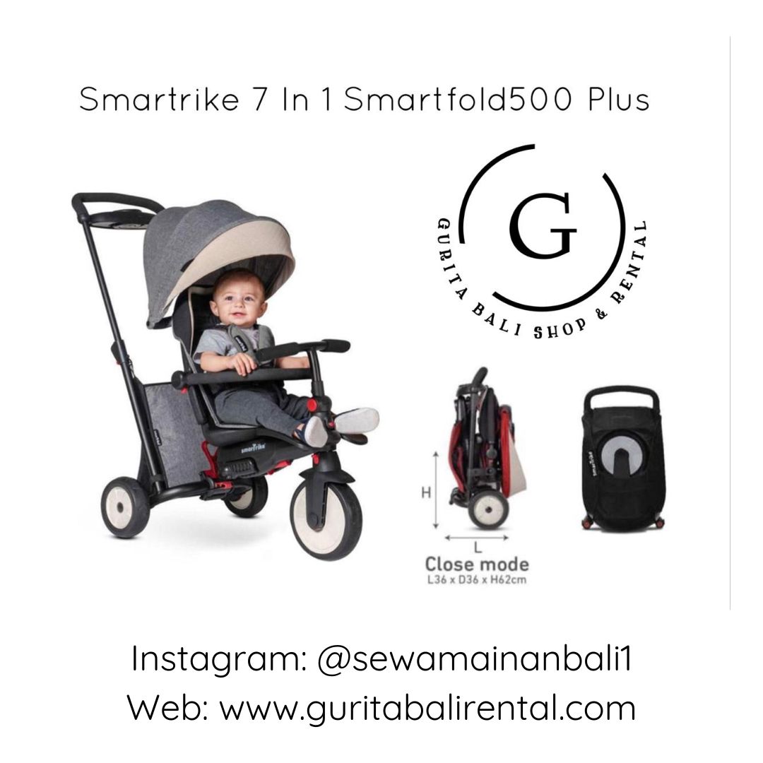 SMARTRIKE 7 IN 1 SMARTFOLD 500 PLUS BLACK