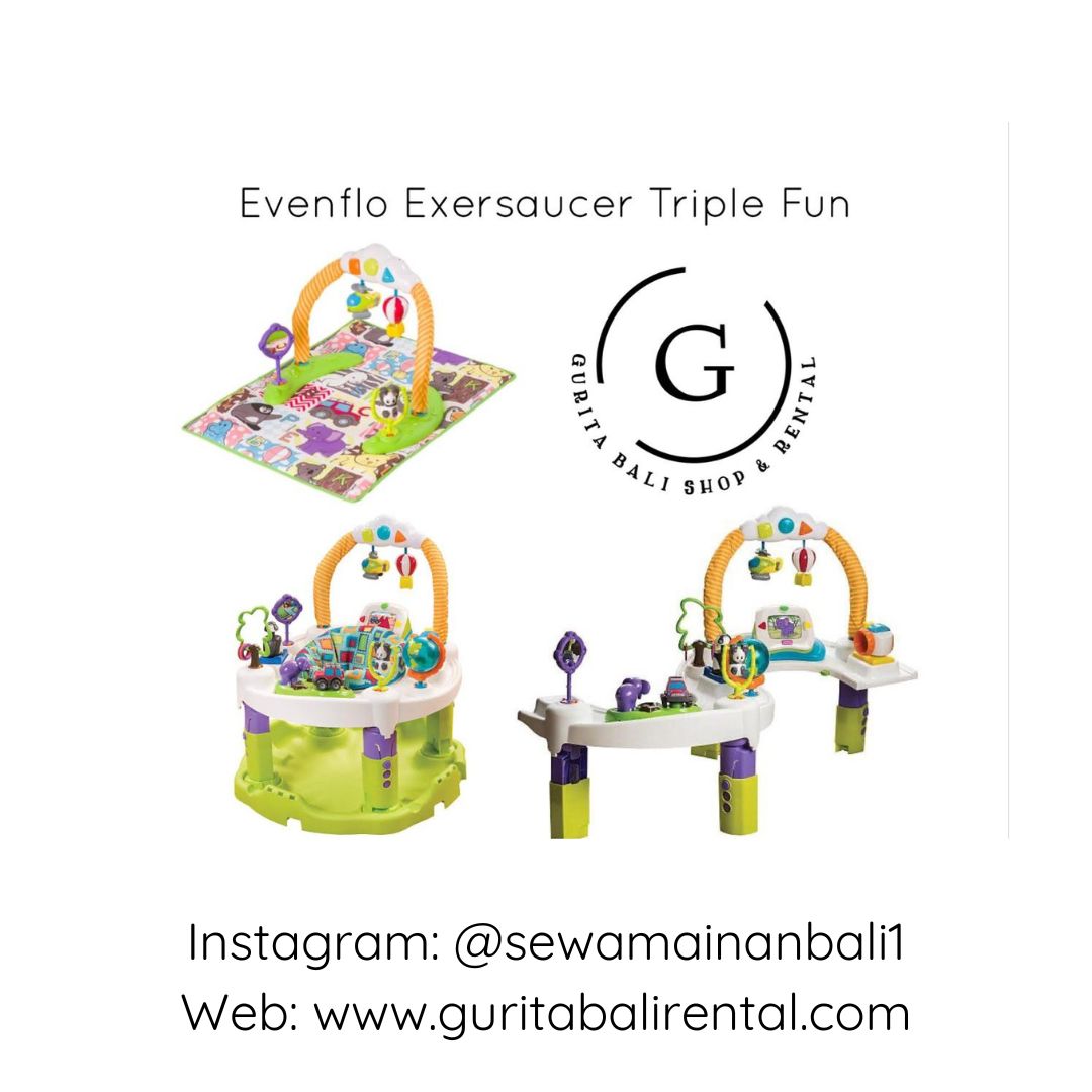 EVENFLO EXERSAUCER TRIPLE FUN