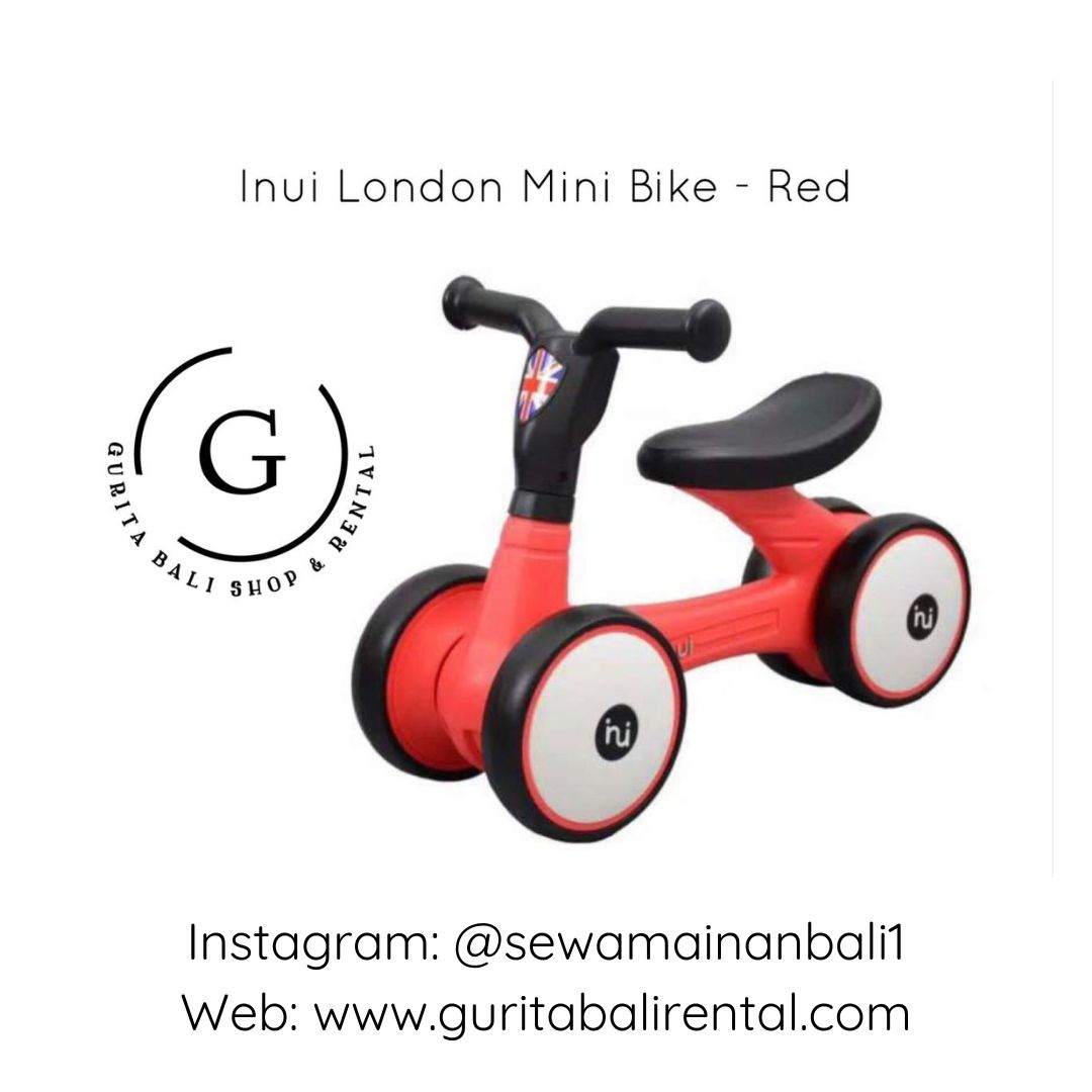INUI LONDON MINI BIKE - RED