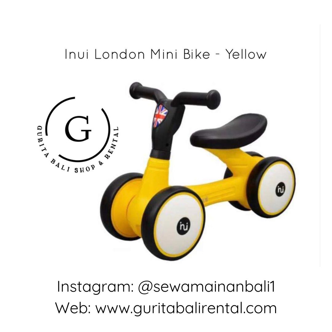 INUI LONDON MINI BIKE - YELLOW