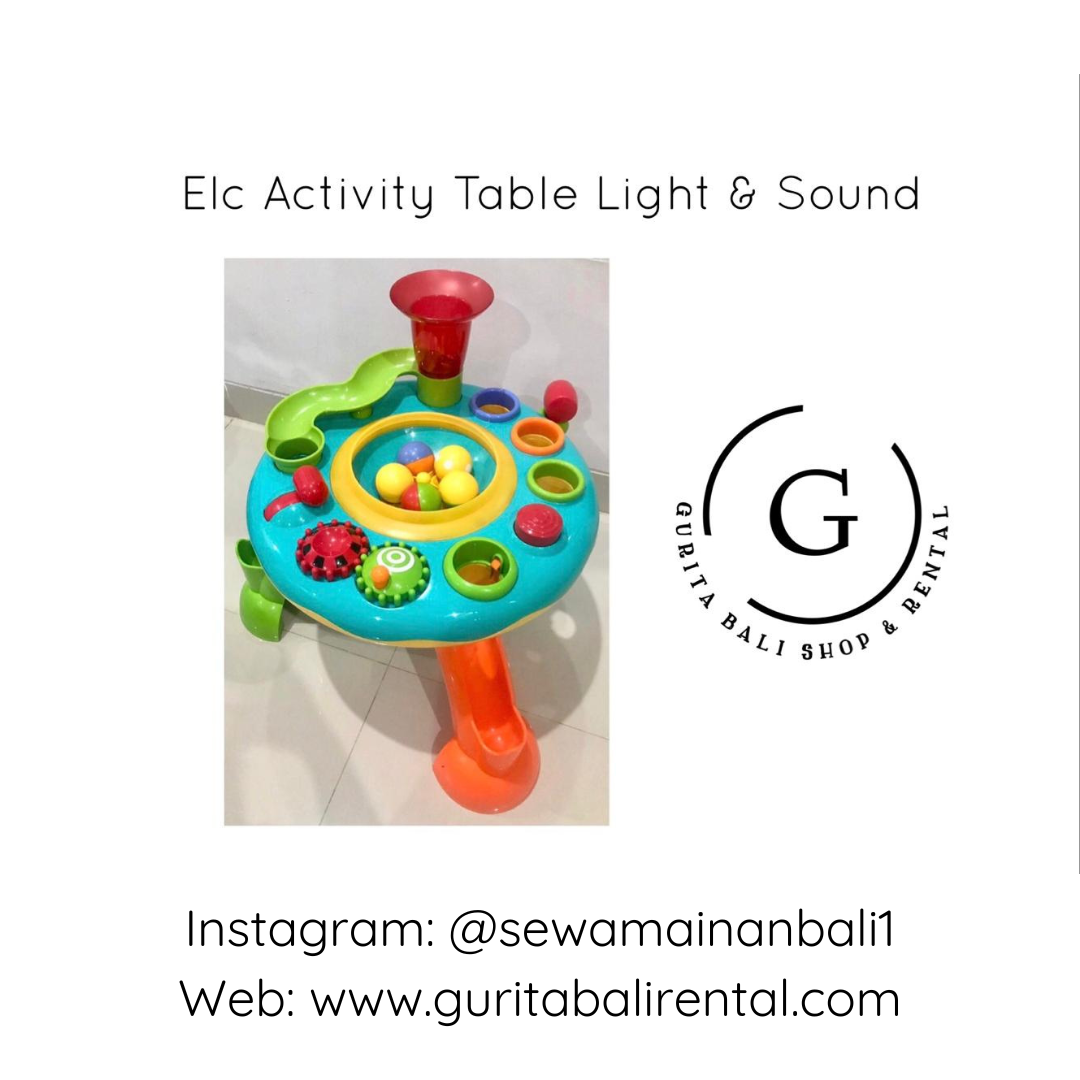 ELC ACTIVITY TABLE LIGHT & SOUND
