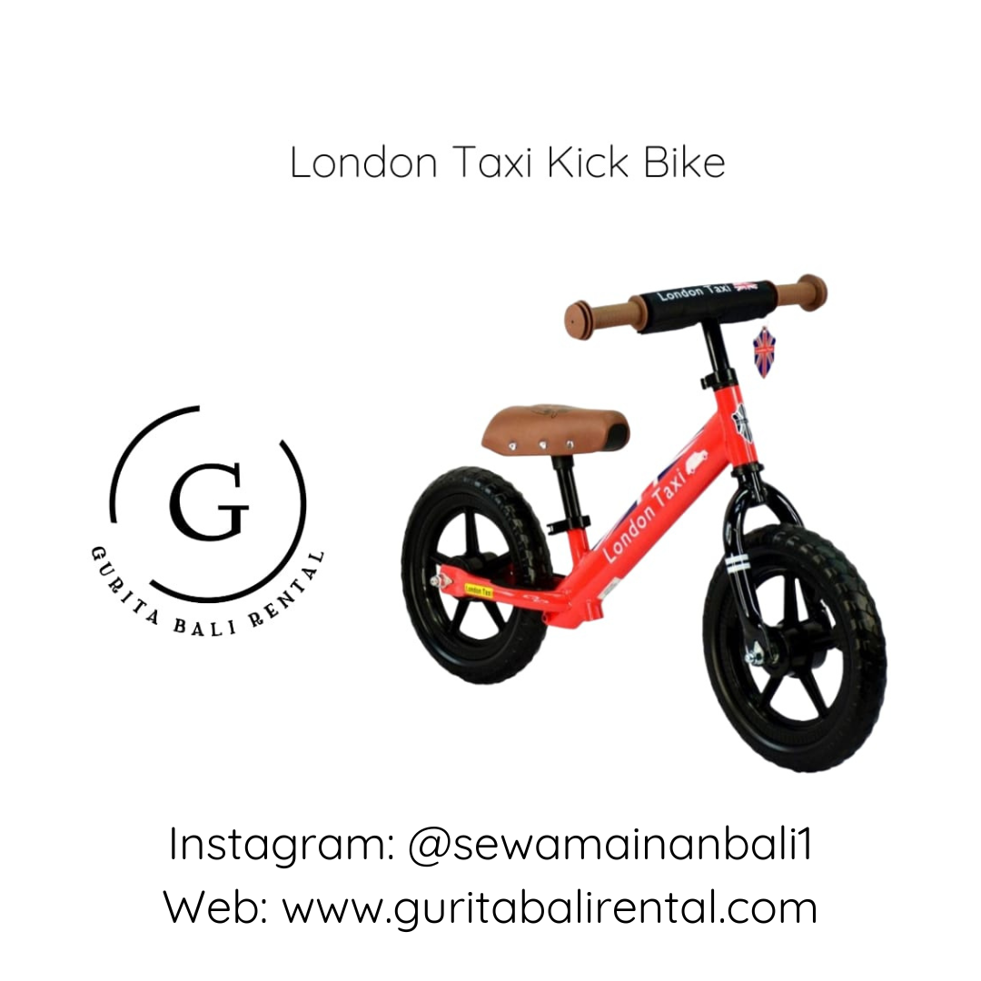 LONDON TAXI KICK BIKE 3