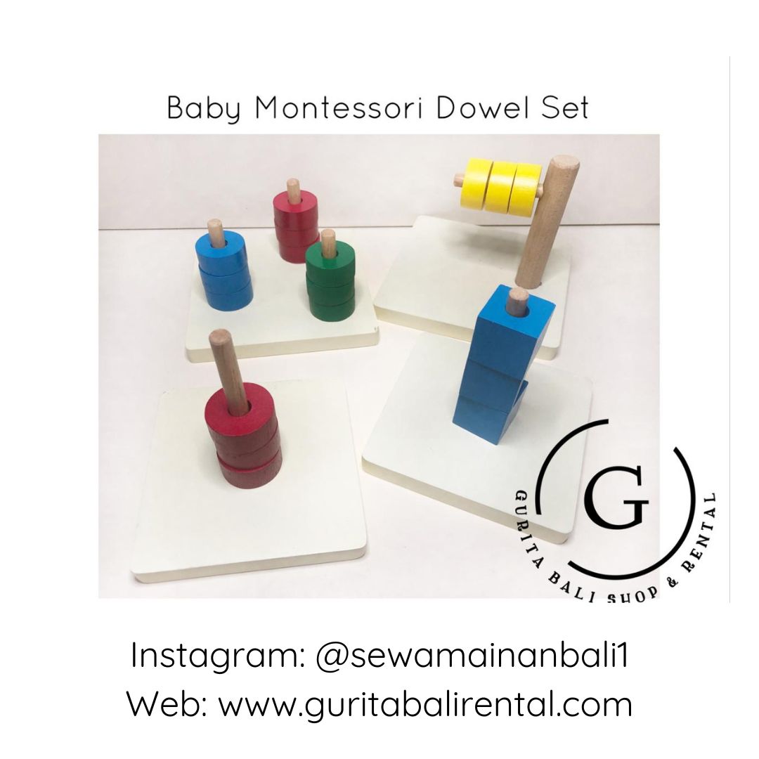 BABY MONTESSORI DOWEL SET