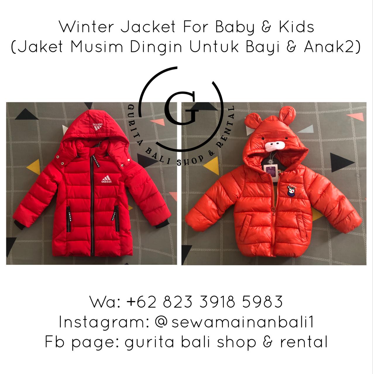 WINTER JACKET FOR BABY & KIDS SIZE M