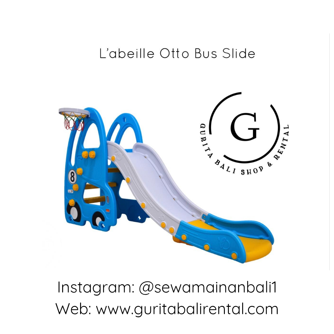 L'ABEILLE OTTO BUS SLIDE BLUE (A)