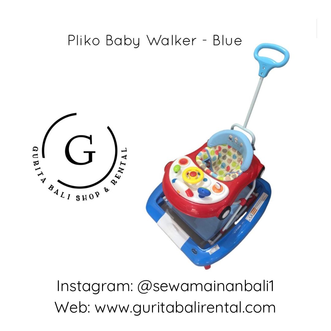 PLIKO BABY WALKER BLUE