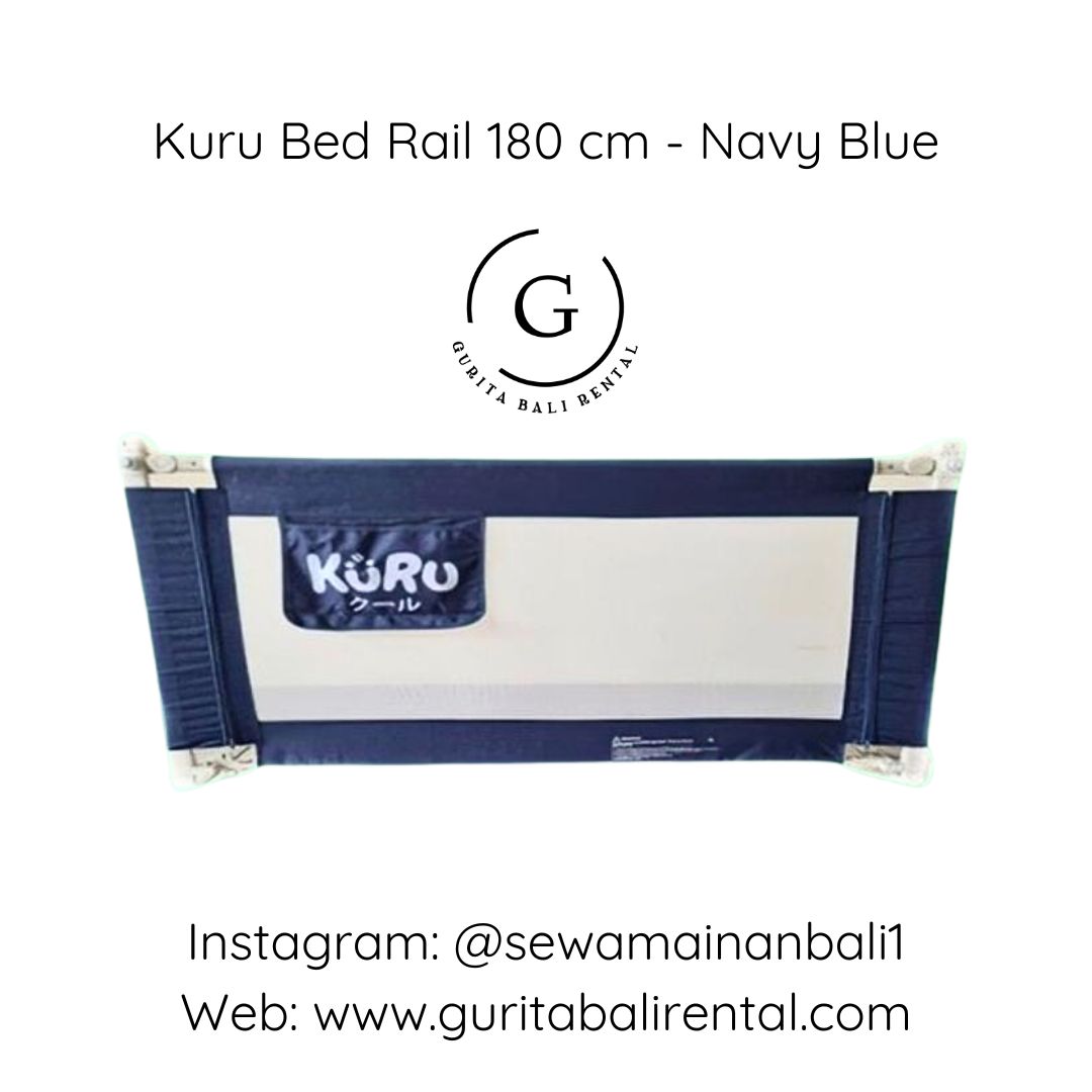 KURU BED RAIL 180 CM - NAVY BLUE (B)