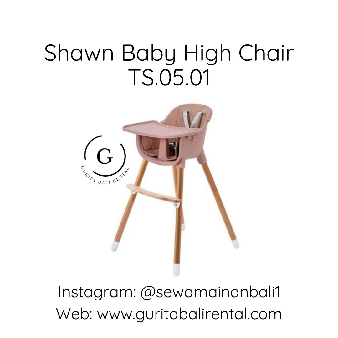 SHAWN BABY HIGH CHAIR PINK TS.05.01 