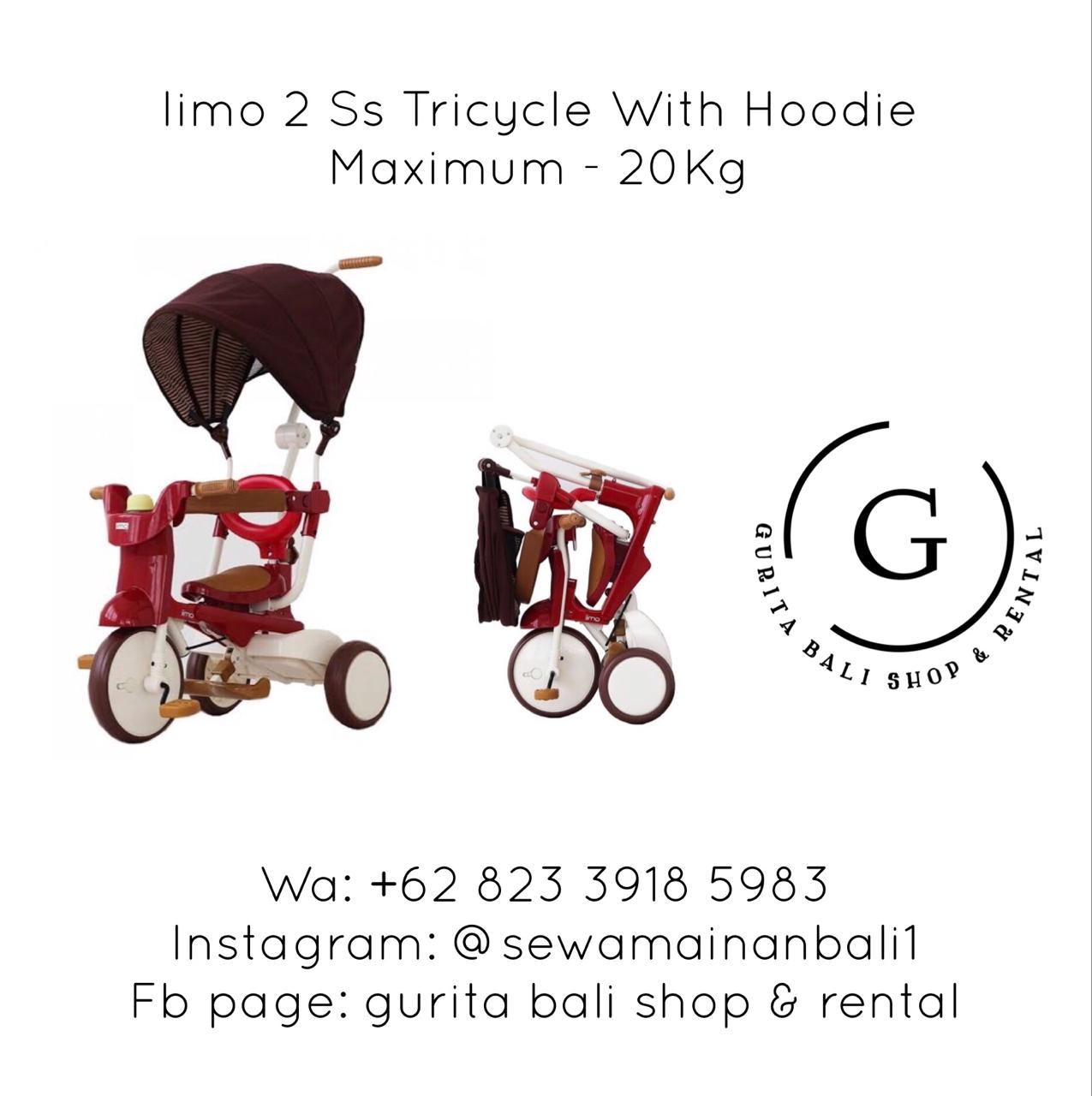 IIMO 2 SS TRICYCLE WITH HOODIE