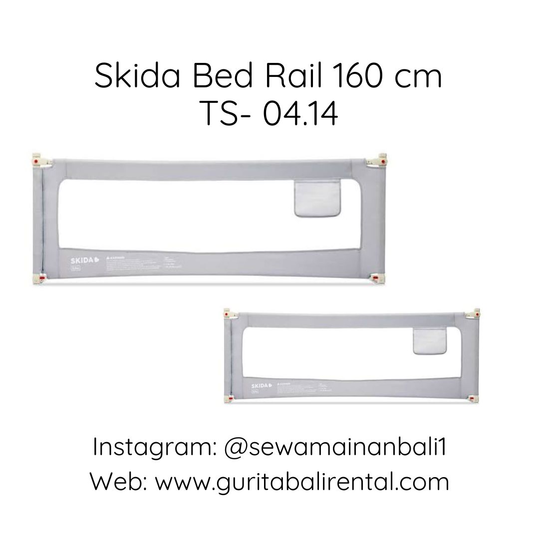 SKIDA BEDRAIL EXTRA TALL SIZE 160CM TS.04.14