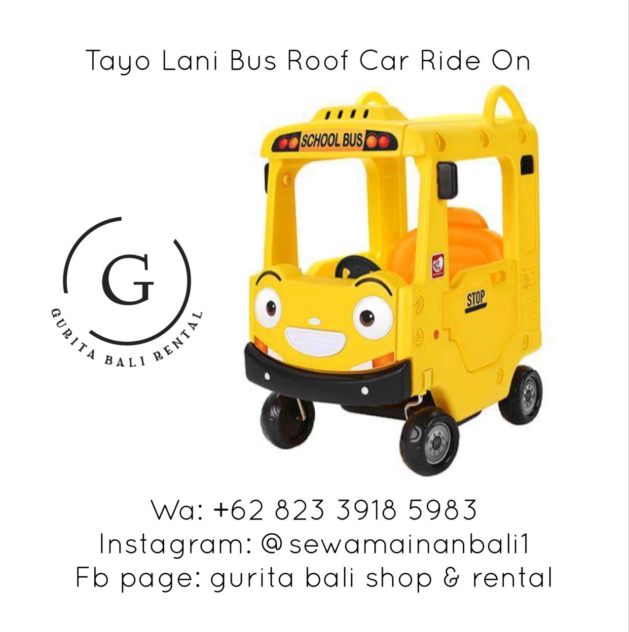 TAYO LANI BUS ROOF CAR RIDE ON