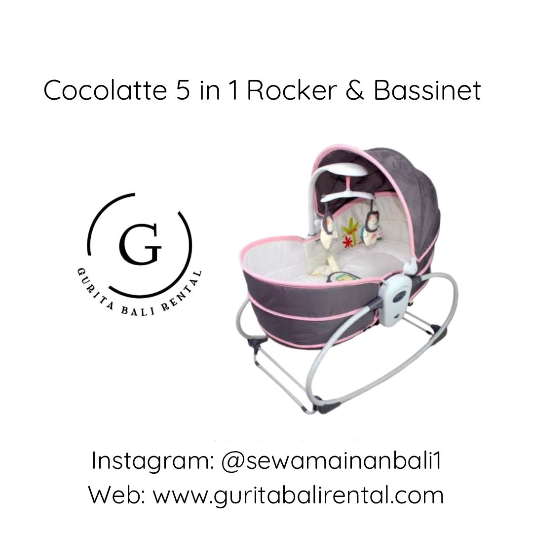 COCOLATTE 5IN1 ROCKER & BASSINET