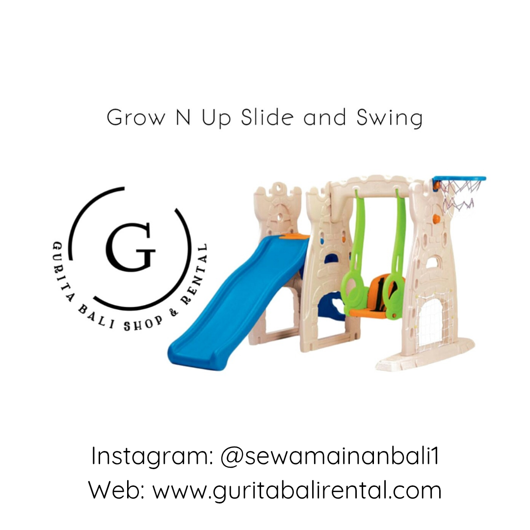 GROW N UP SLIDE AND SWING