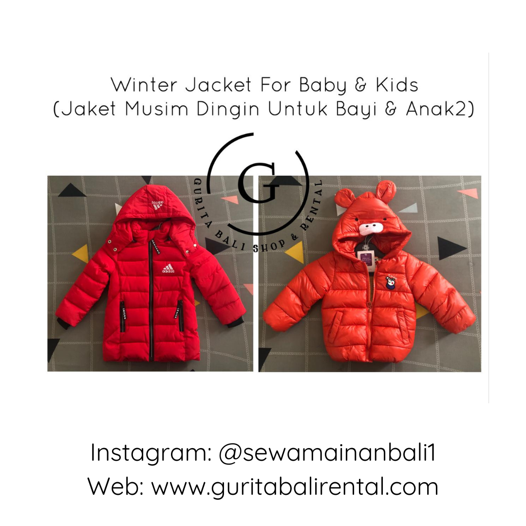WINTER JACKET FOR BABY & KIDS SIZE M
