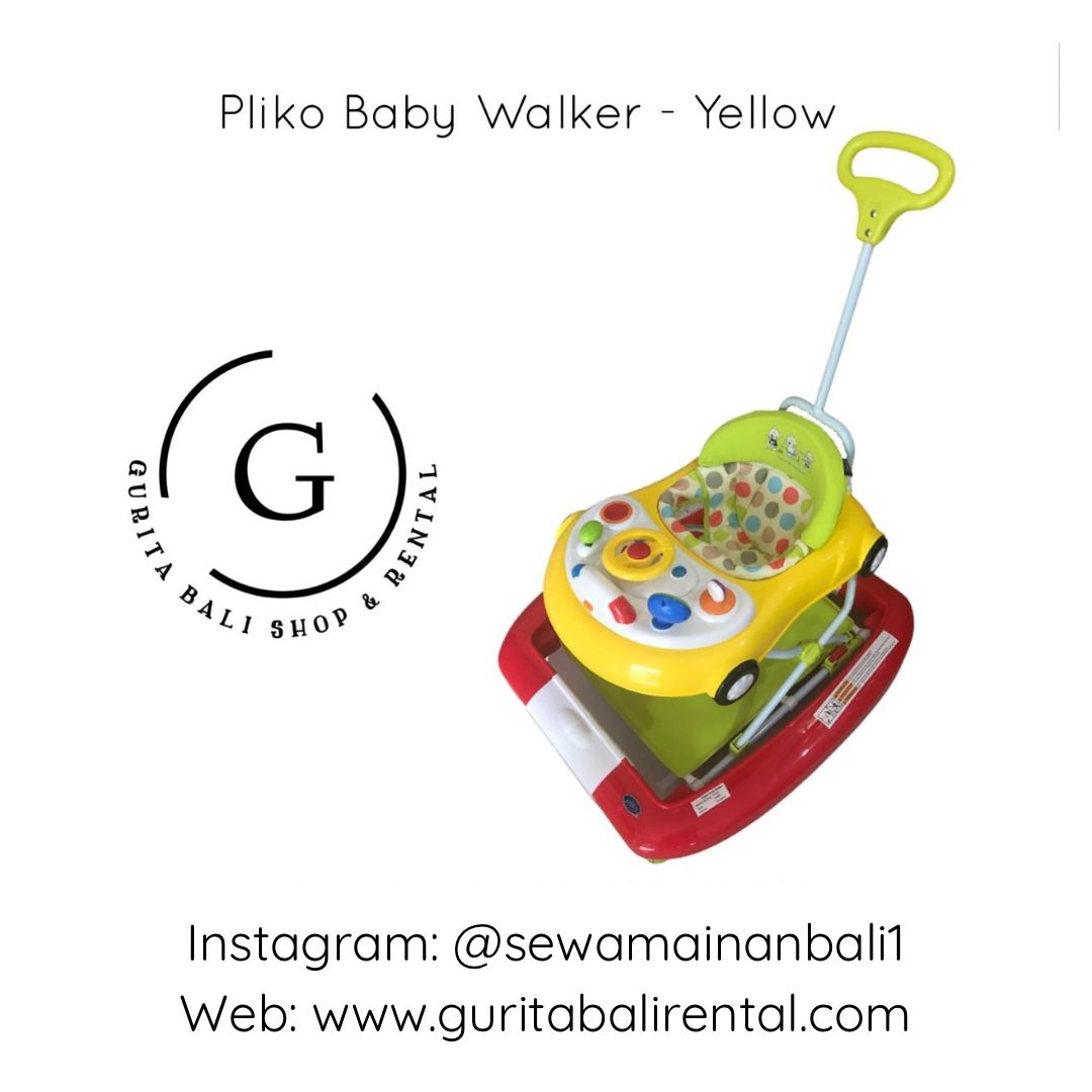PLIKO BABY WALKER YELLOW