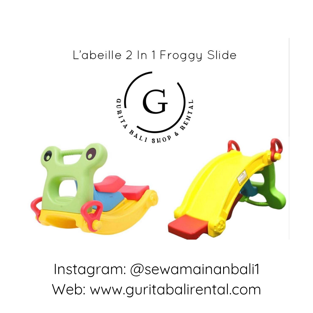 L'ABEILLE 2 IN 1 FROGGY SLIDE 