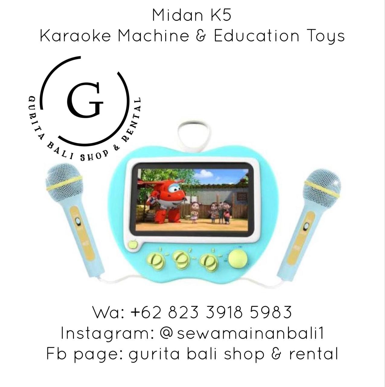 MIDAN K5 KARAOKE MACHINE & EDUCATIONAL