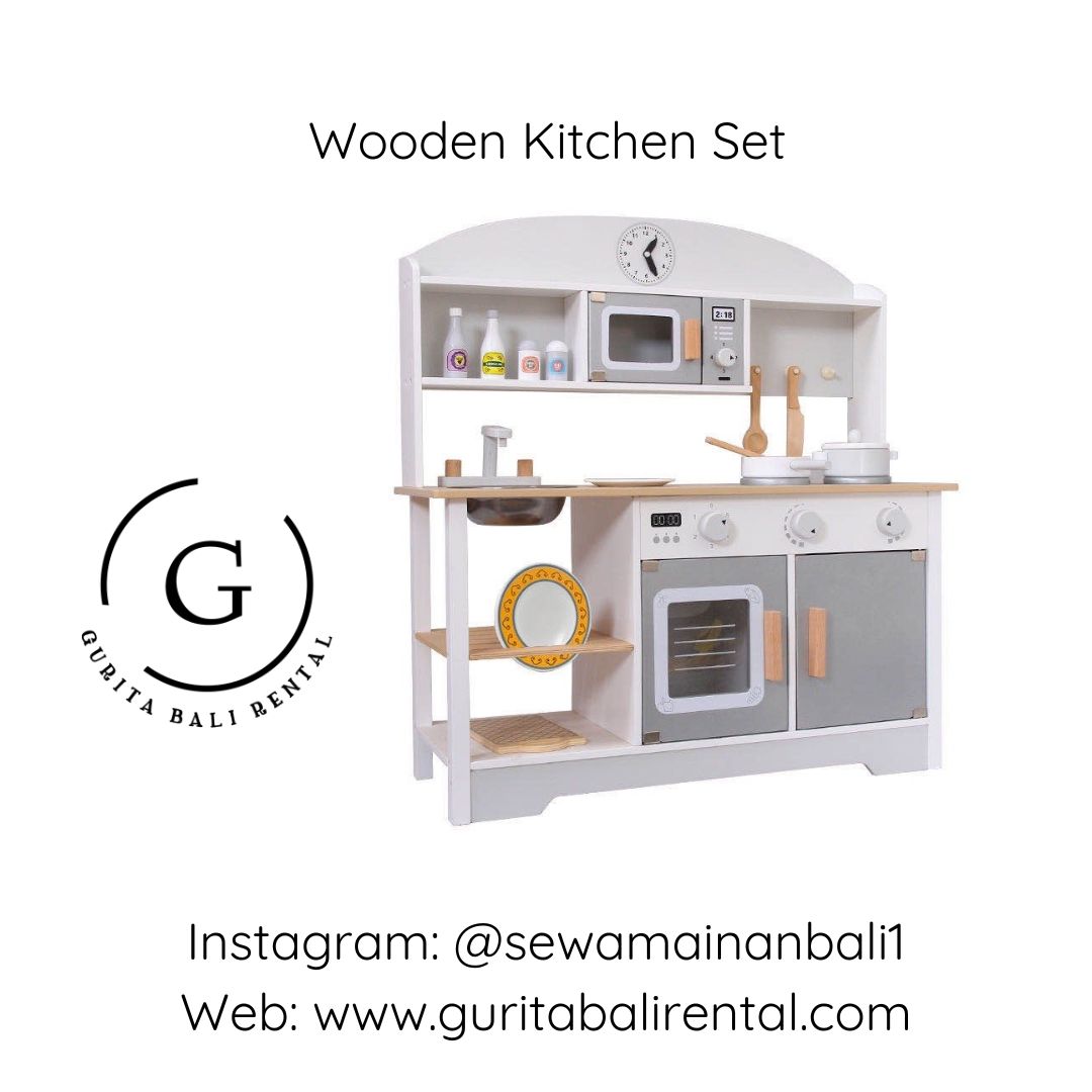 WOODEN KITCHEN SET