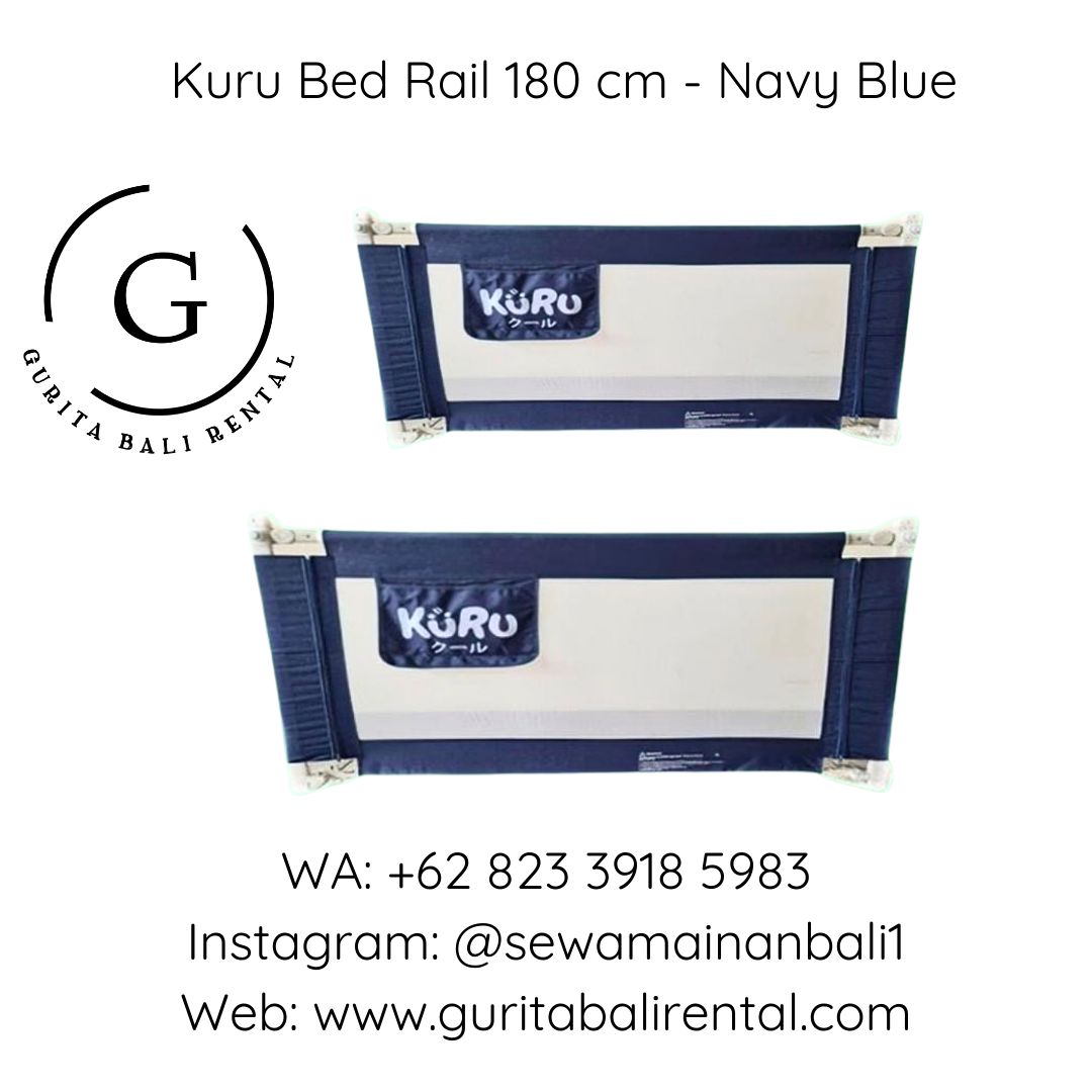 KURU BED RAIL 180 CM - NAVY BLUE (B)